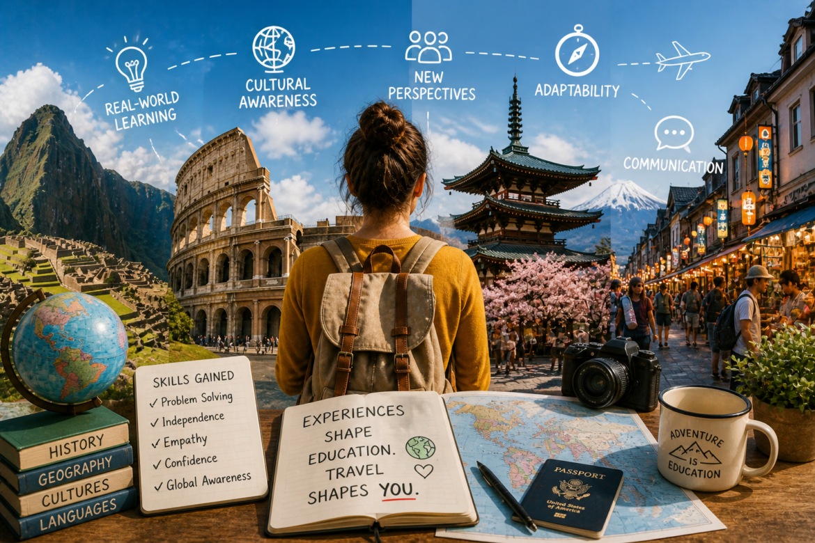 Travel contributing to a well-rounded education