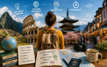 Travel contributing to a well-rounded education